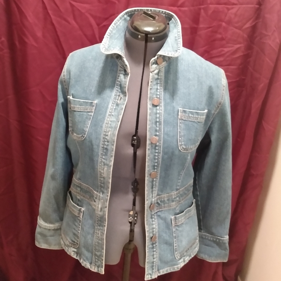 Jones New York Sport Denim Jacket - Picture 1 of 6